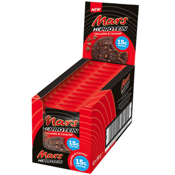 Mars Hi Protein Cookies Box of 12 Chocolate and Caramel | Megapump